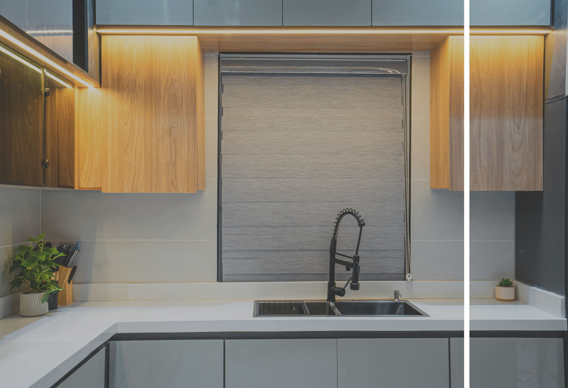 Kitchen interior renovation by Interior By Harry